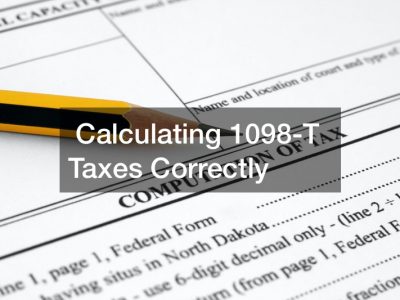 Calculating 1098-T Taxes Correctly
