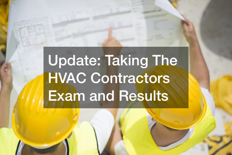 Update  Taking The HVAC Contractors Exam and Results