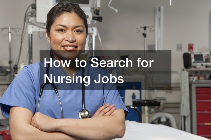 How to Search for Nursing Jobs